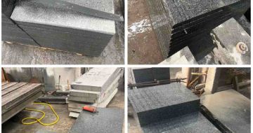 辽源 芝麻黑地铺石材