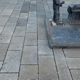 辽源仿古石铺装效果