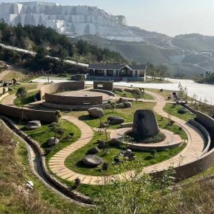 辽源仿古石铺装整体效果