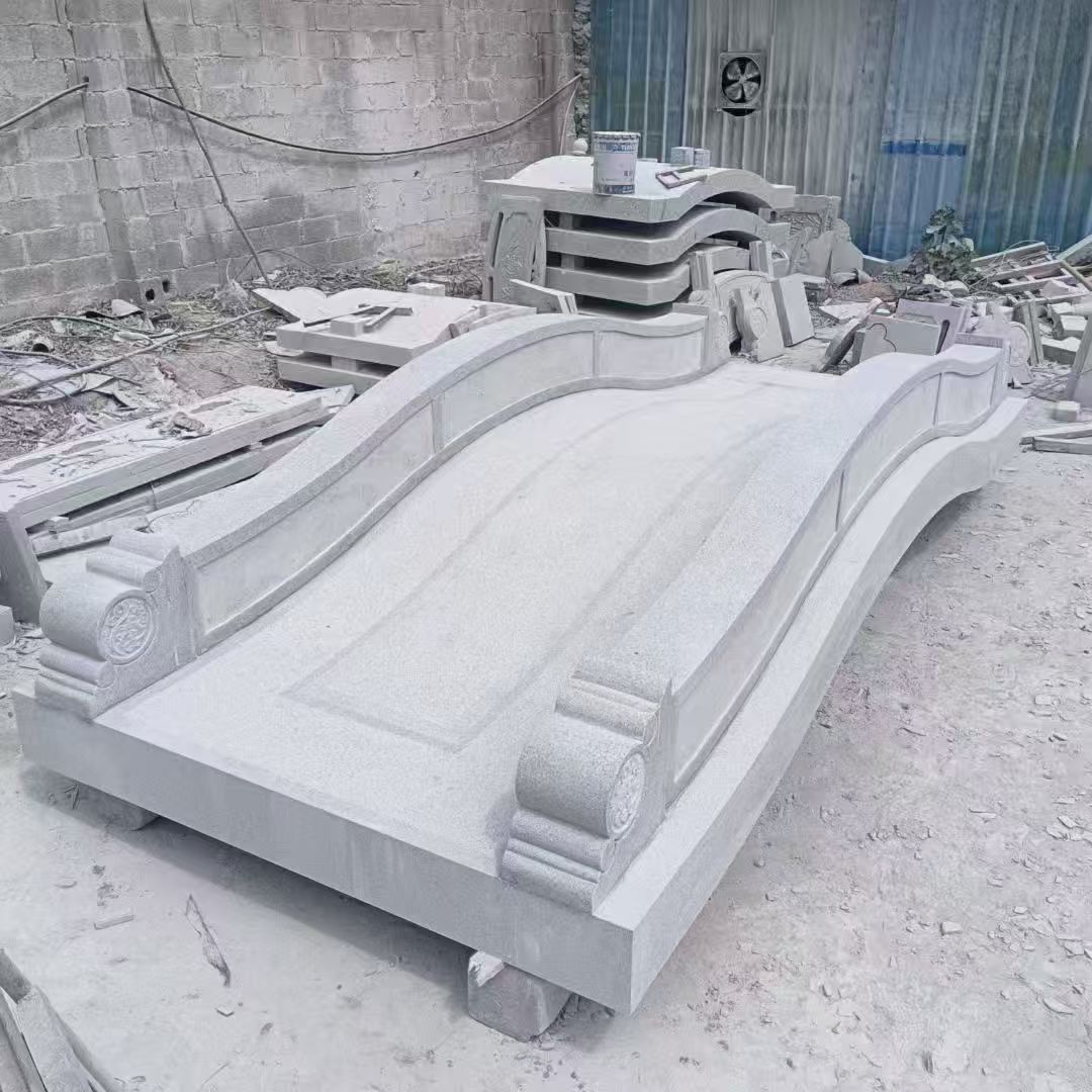 辽源 芝麻灰花岗岩园林景观 小石桥