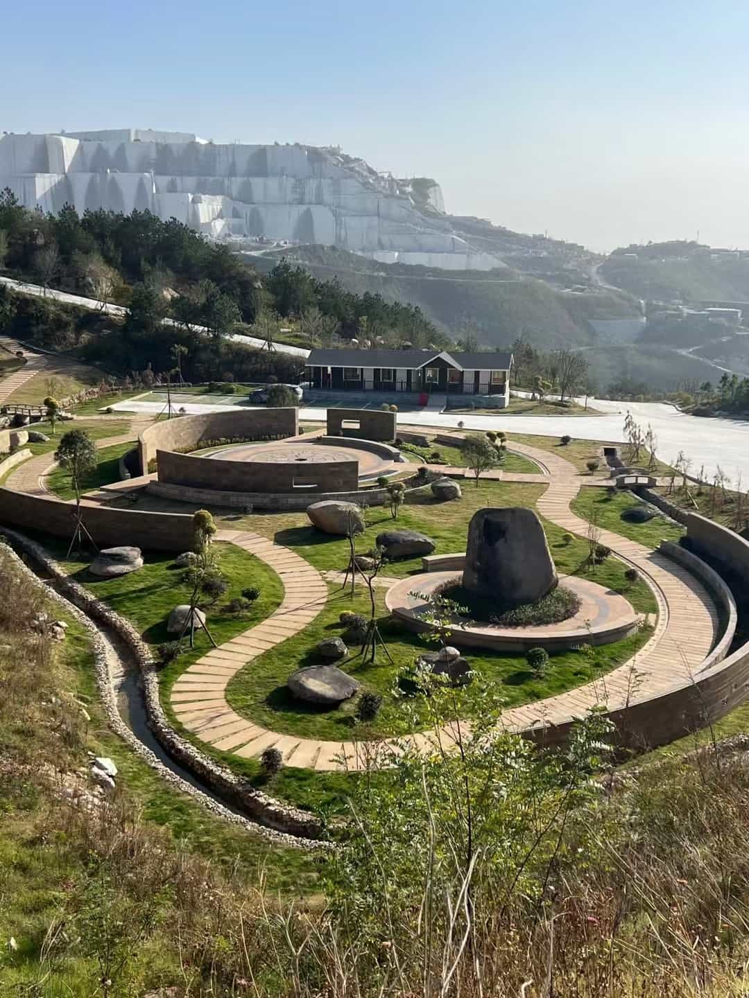 辽源仿古石铺装整体效果