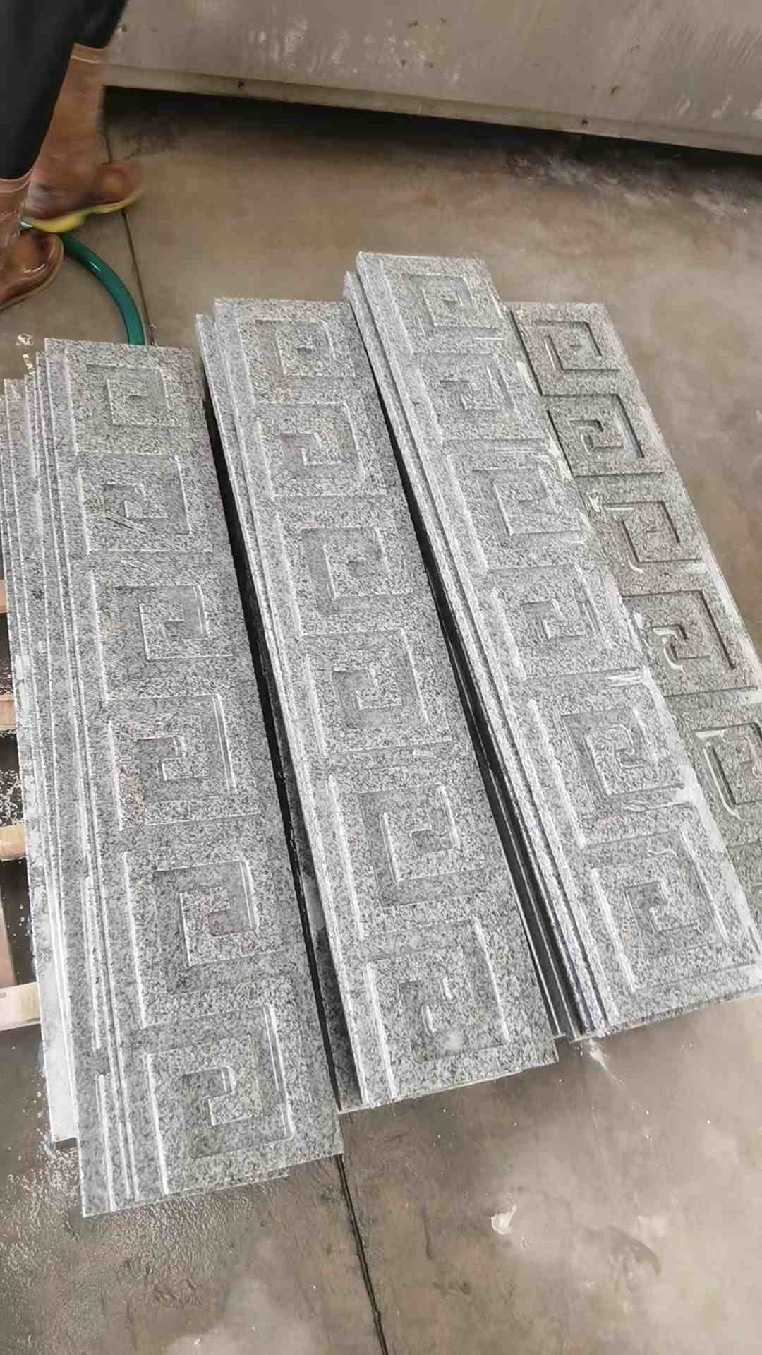 辽源 别墅回纹线条，雕刻