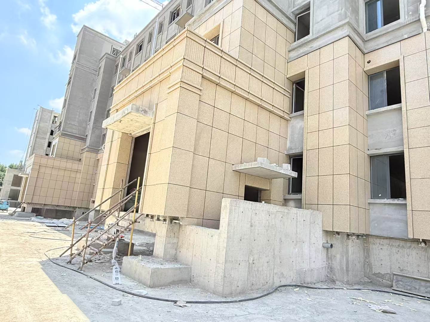 辽源 黄金麻干挂，工地实拍