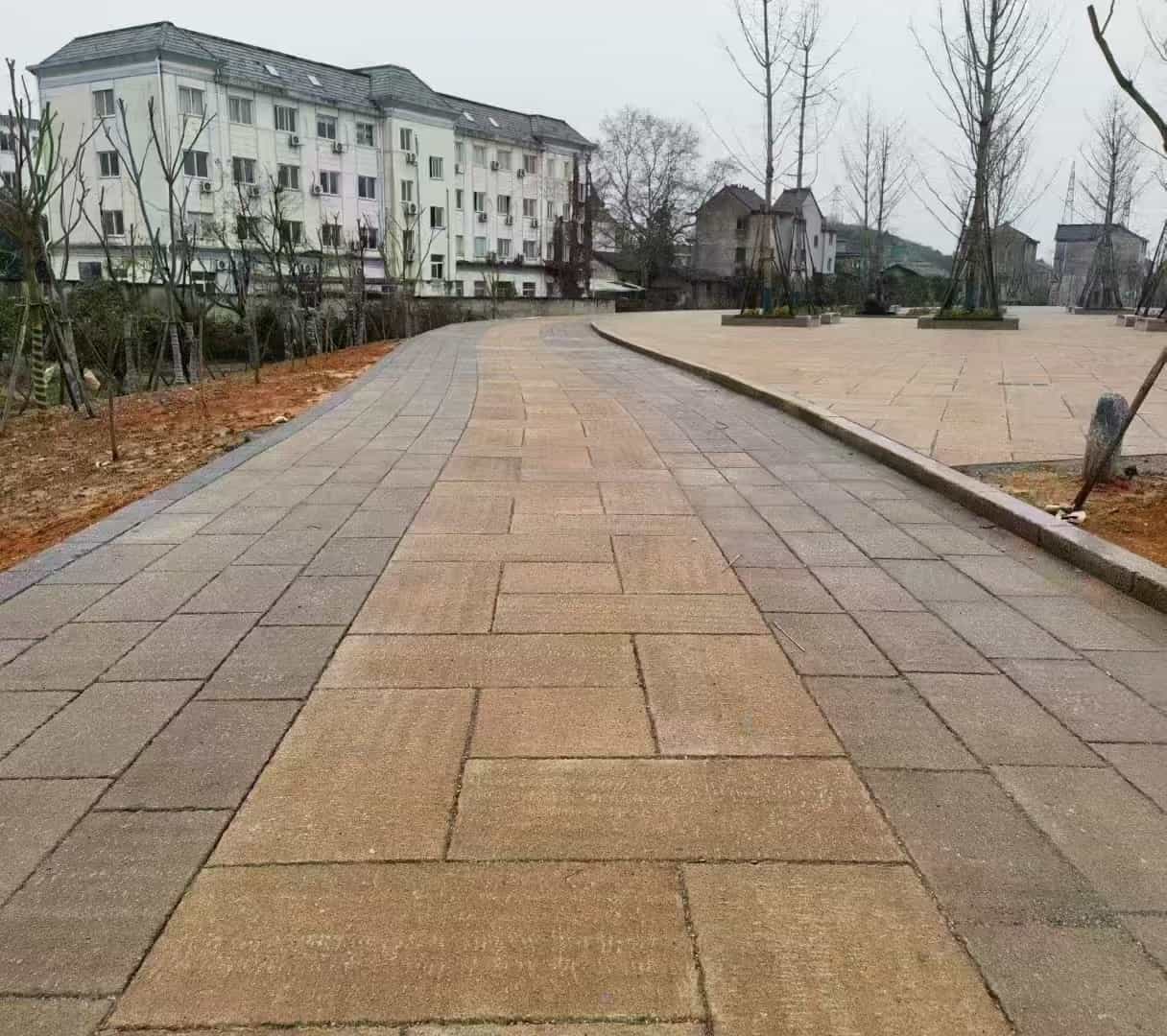 辽源仿古石铺装效果
