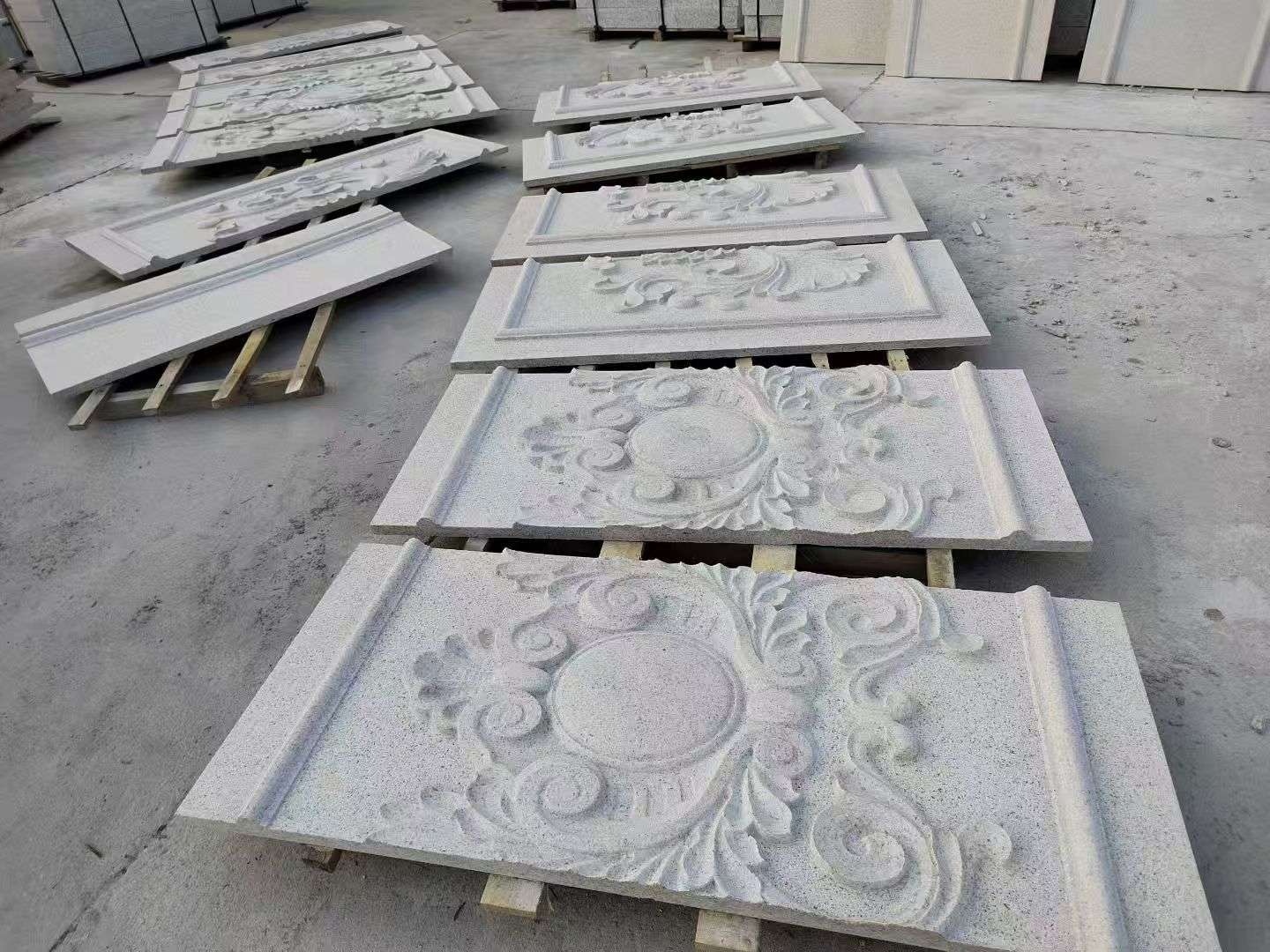 辽源 芝麻白干挂雕花板