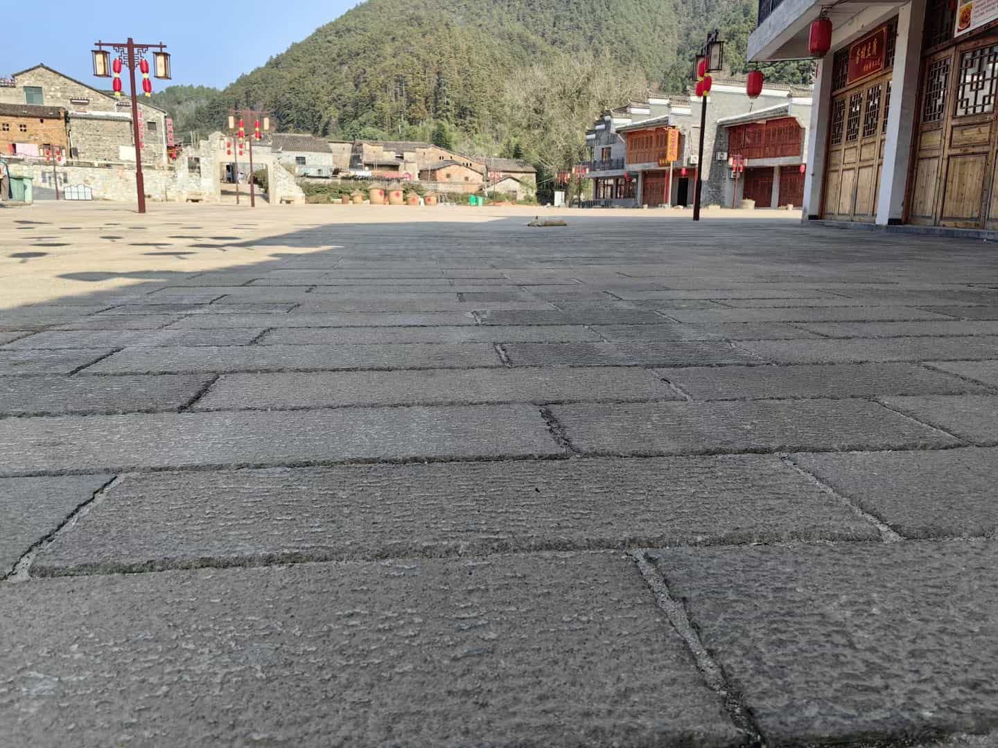 辽源仿古石铺装效果