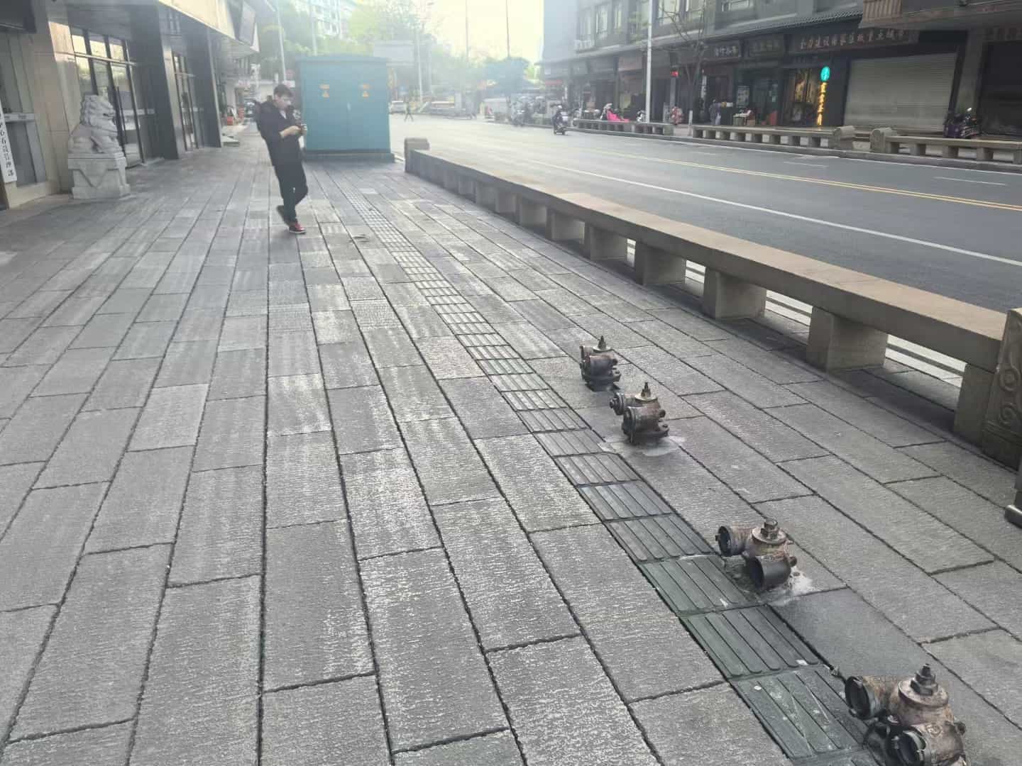 辽源仿古石铺装效果