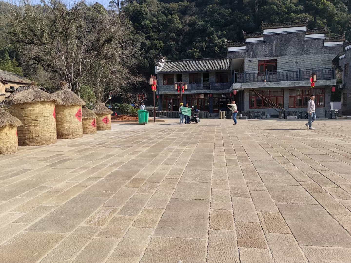 辽源仿古石铺装效果
