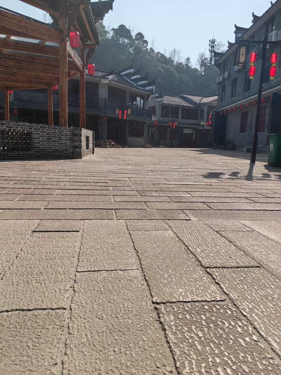 辽源仿古石铺装效果