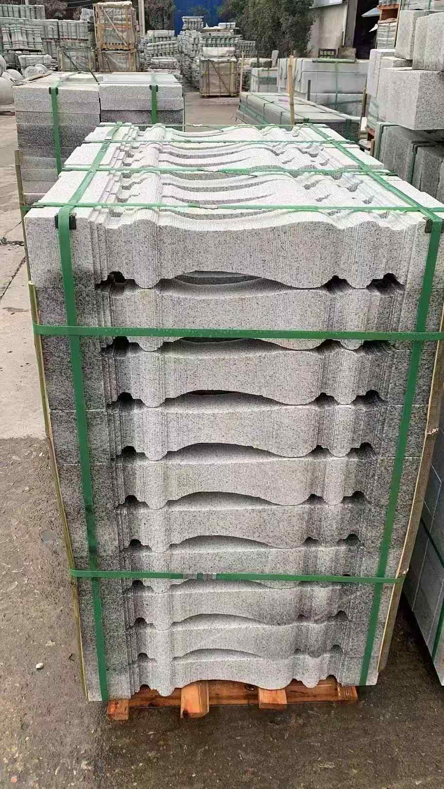 辽源 芝麻白方形拉丝面，栏杆花瓶柱