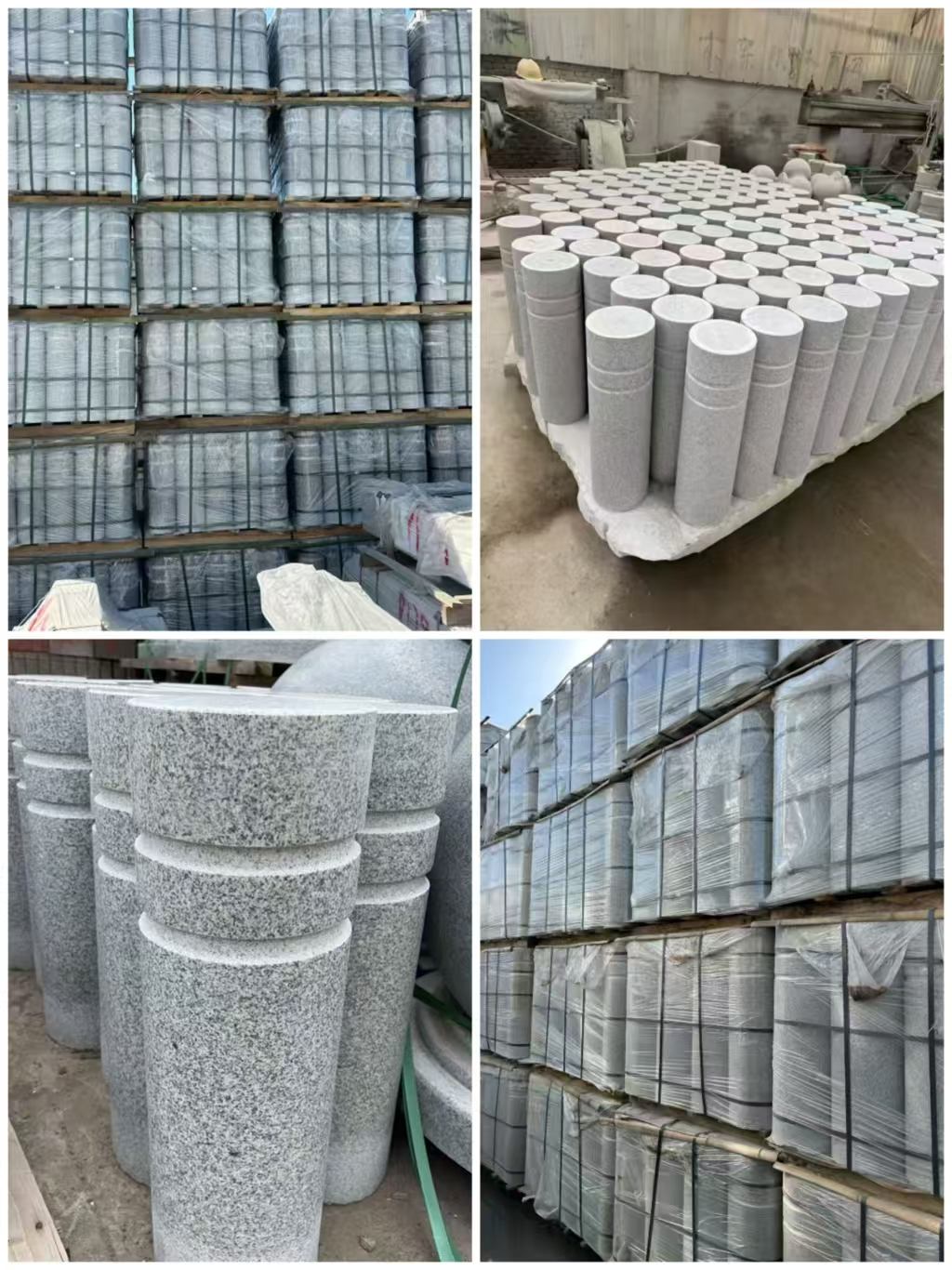 辽源 芝麻白花岗岩挡车柱、隔离柱多少钱