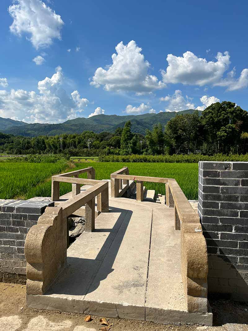 辽源花岗岩仿古石材景区使用案例